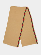 Gucci Beige GG Silk Cotton Stole