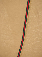 Gucci Beige GG Silk Cotton Stole