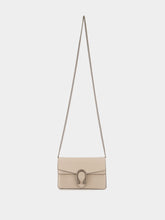 Gucci Light Grey Patent Dionysus Super Mini Bag