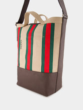 Gucci Large Tote Bag with Web Stripe