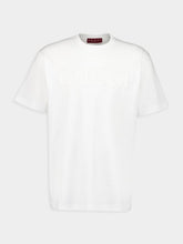 Gucci White Embroidered Cotton Jersey T-Shirt
