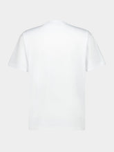 Gucci White Cotton T-Shirt with Embroidery