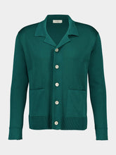 Piacenza 1733 Forest Green Buttoned Overshirt