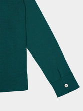 Piacenza 1733 Forest Green Buttoned Overshirt