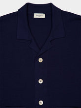 Piacenza 1733 Navy Blue Buttoned Overshirt