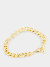 Gucci Logo Chain Gold-Toned Bracelet