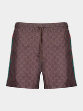 Gucci GG Nylon Swim Shorts with Web