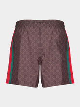 Gucci GG Nylon Swim Shorts with Web
