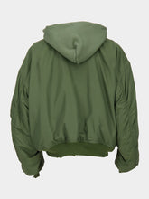 Balenciaga Dark Green Bomber Jacket