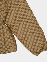 Gucci Beige GG Canvas Bomber Jacket