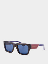 Gucci Brown Sunglasses With Dark Tortoiseshell Acetate Tips