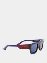 Gucci Brown Sunglasses With Dark Tortoiseshell Acetate Tips