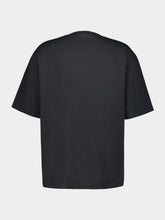 Gucci Dark Grey Embroidered Cotton T-shirt