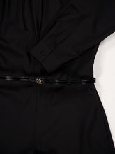 Gucci Black Keyhole-Neck Jumpsuit