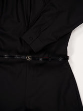 Gucci Black Keyhole-Neck Jumpsuit