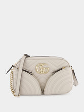 Gucci Ivory GG Marmont Small Shoulder Bag