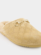 Gucci Beige Horsebit Mule
