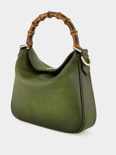 Gucci Petite Green Diana Leather Hobo Bag