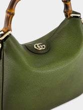 Gucci Petite Green Diana Leather Hobo Bag