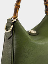 Gucci Petite Green Diana Leather Hobo Bag