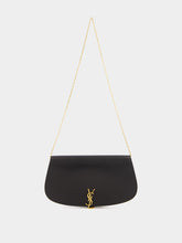 Saint Laurent Black Chain Shoulder Bag in Soft Leather