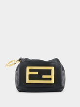 Fendi Black Nano Mamma Baguette Leather Bag