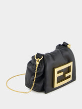 Fendi Black Nano Mamma Baguette Leather Bag
