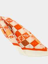 Fendi Red Bandana Charm with FF Motif