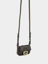 Fendi Black Nano Baguette Charm in Nappa Leather