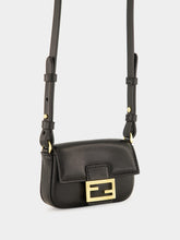 Fendi Black Nano Baguette Charm in Nappa Leather