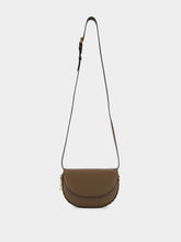 Stella McCartney Brown Logo Charm Shoulder Bag