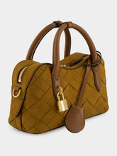 Stella McCartney Brandy Ryder Woven Suede-Effect Bag