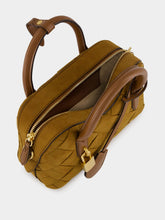 Stella McCartney Brandy Ryder Woven Suede-Effect Bag