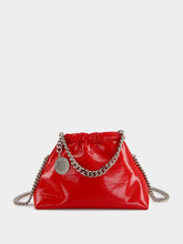 Stella McCartney Red Falabella Drawstring Crossbody Bag