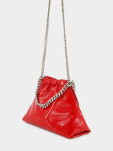 Stella McCartney Red Falabella Drawstring Crossbody Bag