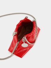 Stella McCartney Red Falabella Drawstring Crossbody Bag