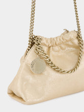 Stella McCartney Gold Falabella Mini Drawstring Shoulder Bag