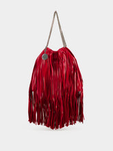 Stella McCartney Red Falabella Medium Drawstring Handbag