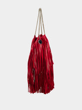 Stella McCartney Red Falabella Medium Drawstring Handbag