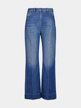 Valentino Garavani Blue Straight-Leg Denim Jeans