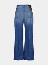 Valentino Garavani Blue Straight-Leg Denim Jeans