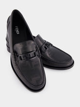 Fendi Black Fendi O’Lock Loafers