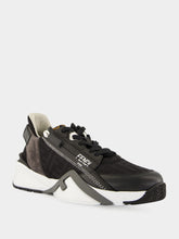 Fendi Black Fendi Flow Jacquard Trainers