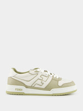 Sage Match Leather Sneakers