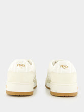 Fendi White FF Jacquard Match Sneakers