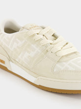 Fendi White FF Jacquard Match Sneakers