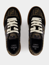 Fendi Brown Match Sneakers