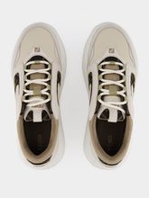 Fendi White Force Leather Low-Top Sneakers