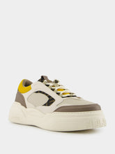 Fendi Brown Force Leather Sneakers