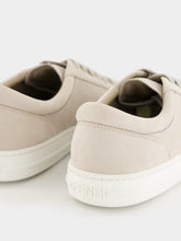 Fendi Beige Nubuck Domino Sneakers with FF Motif
